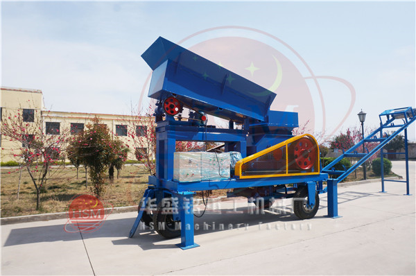 移動對輥制砂機(jī)